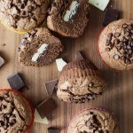 Muffin ai tre cioccolati